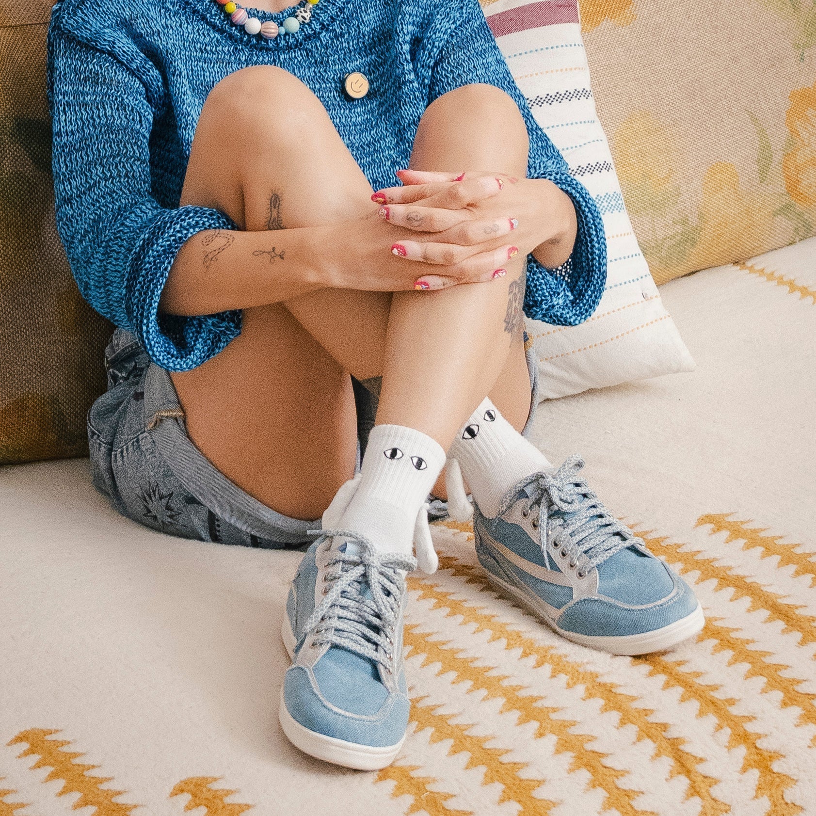 Gully Number 001 -  Baaz Baadal Blue for Women
