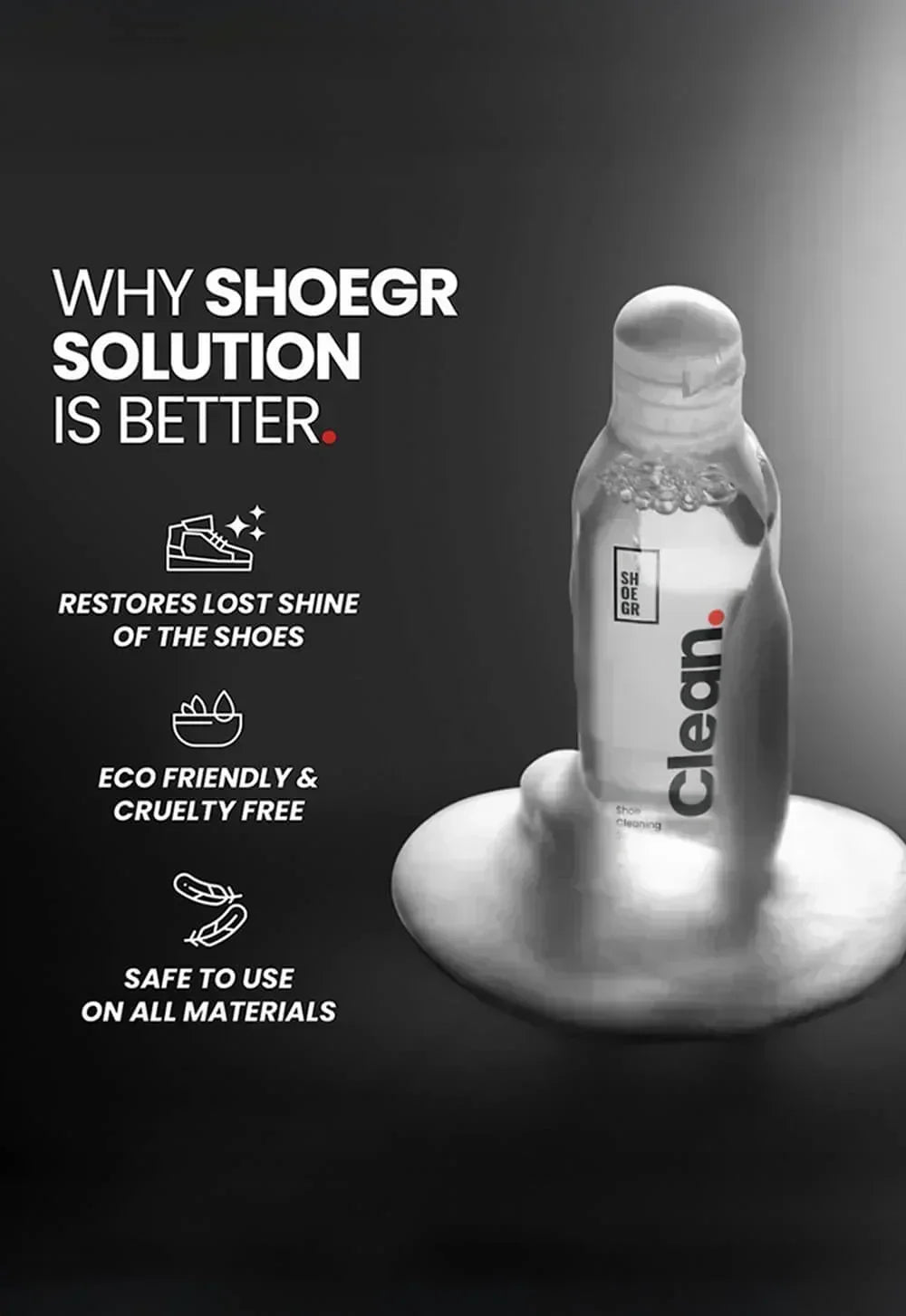 Reasons why SHOEGR cleaning solution is the best