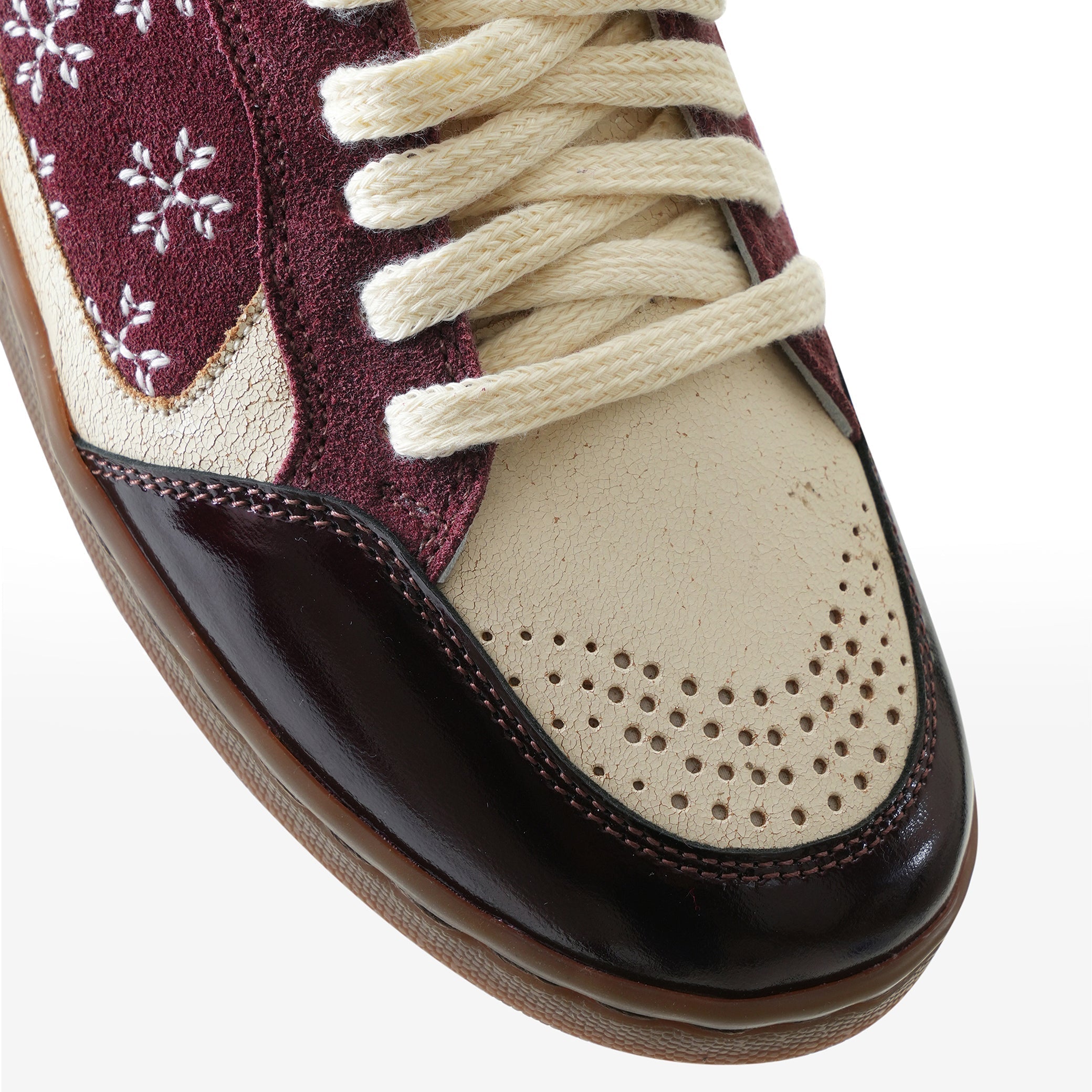 Gully Number 001 - Barfi Burgundy for Women