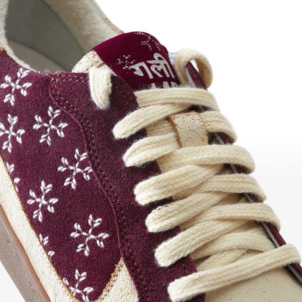 Gully Number 001 - Barfi Burgundy for Women