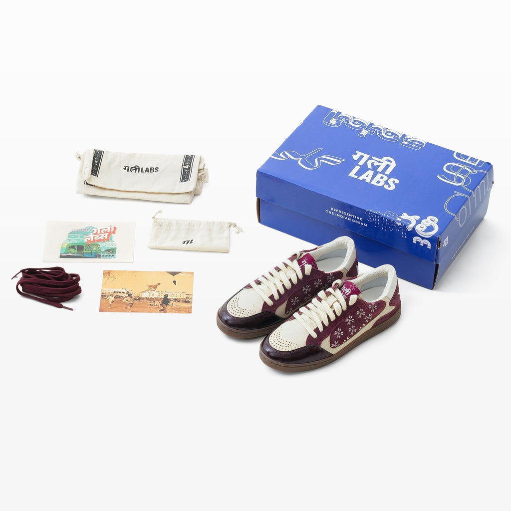 Gully Number 001 - Barfi Burgundy for Women