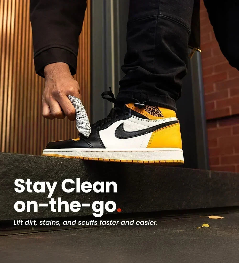Quick Shoe Cleaning Wipes
