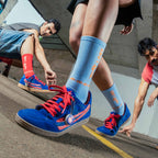 Redeem Now Toofani Blue women's sneakers by Gully Labs, image 3 of 5