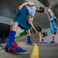 Redeem Now Toofani Blue men's sneakers by Gully Labs