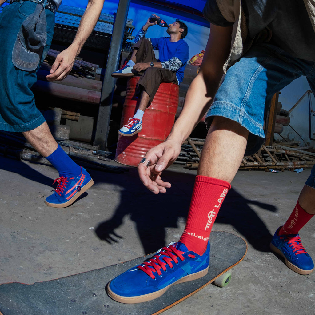 Redeem Now Toofani Blue women's sneakers by Gully Labs, image 5 of 5