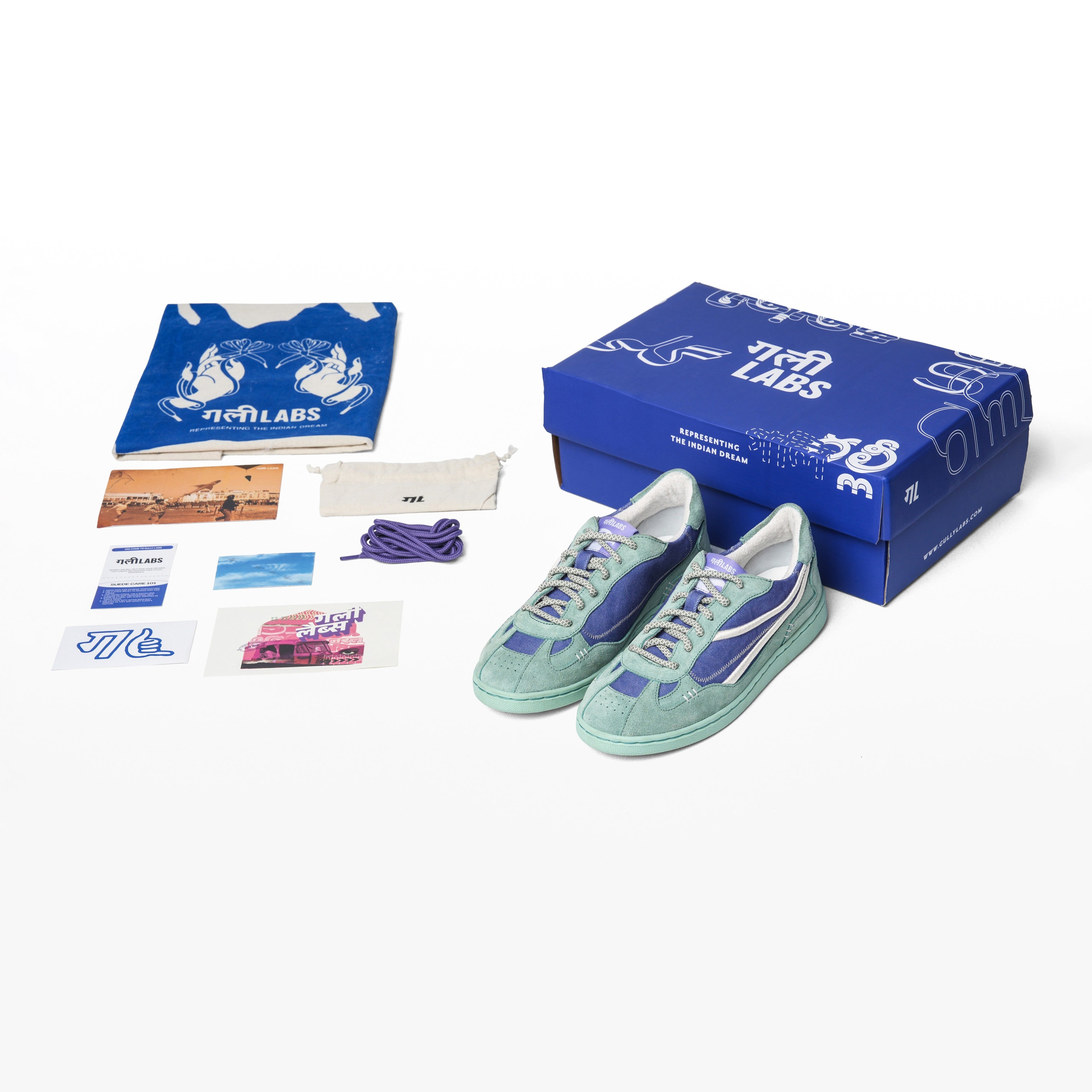 GULLY NUMBER 001 - Baaz Taal Blue for Women