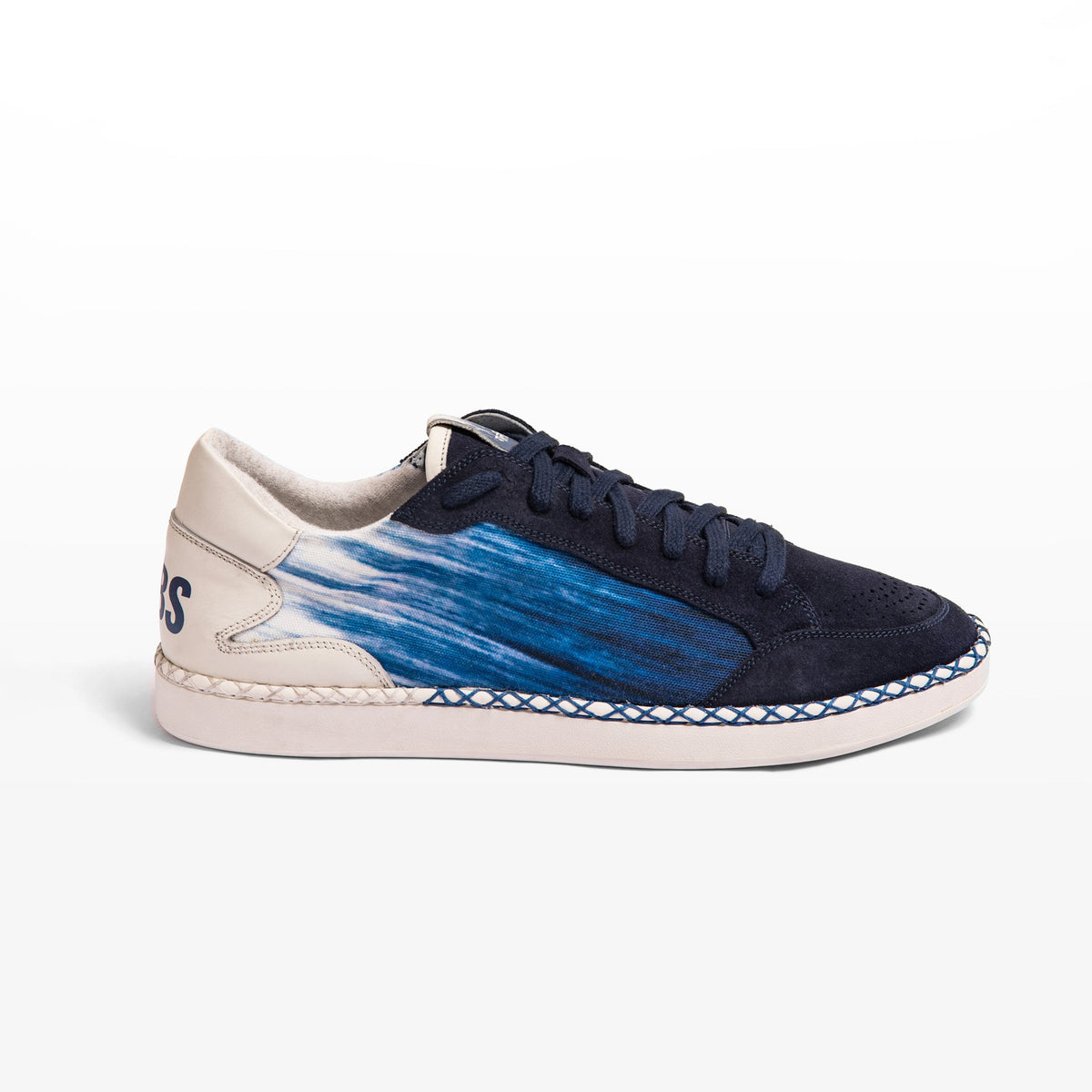 Gully Number 001 Syaahi Blue sneakers by Gully Labs