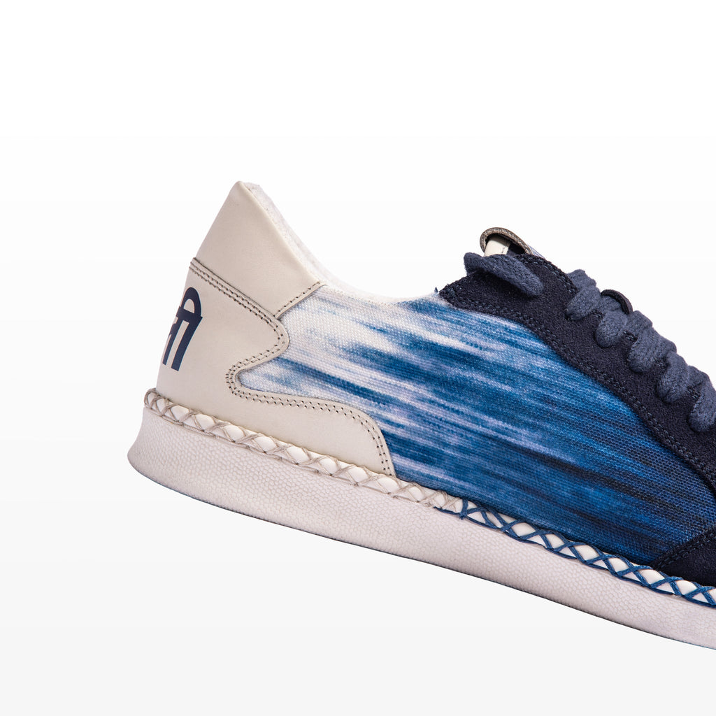 Gully Number 001 Syaahi Blue women's sneakers by Gully Labs, image 7 of 10