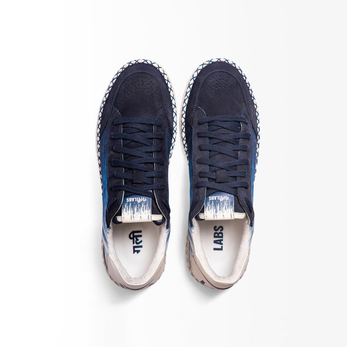 Gully Number 001 Syaahi Blue sneakers by Gully Labs, image 8 of 10