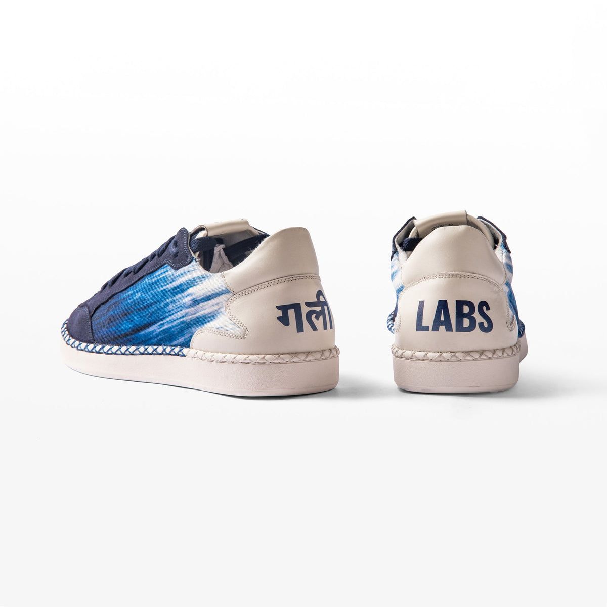 Gully Number 001 Syaahi Blue sneakers by Gully Labs, image 5 of 10