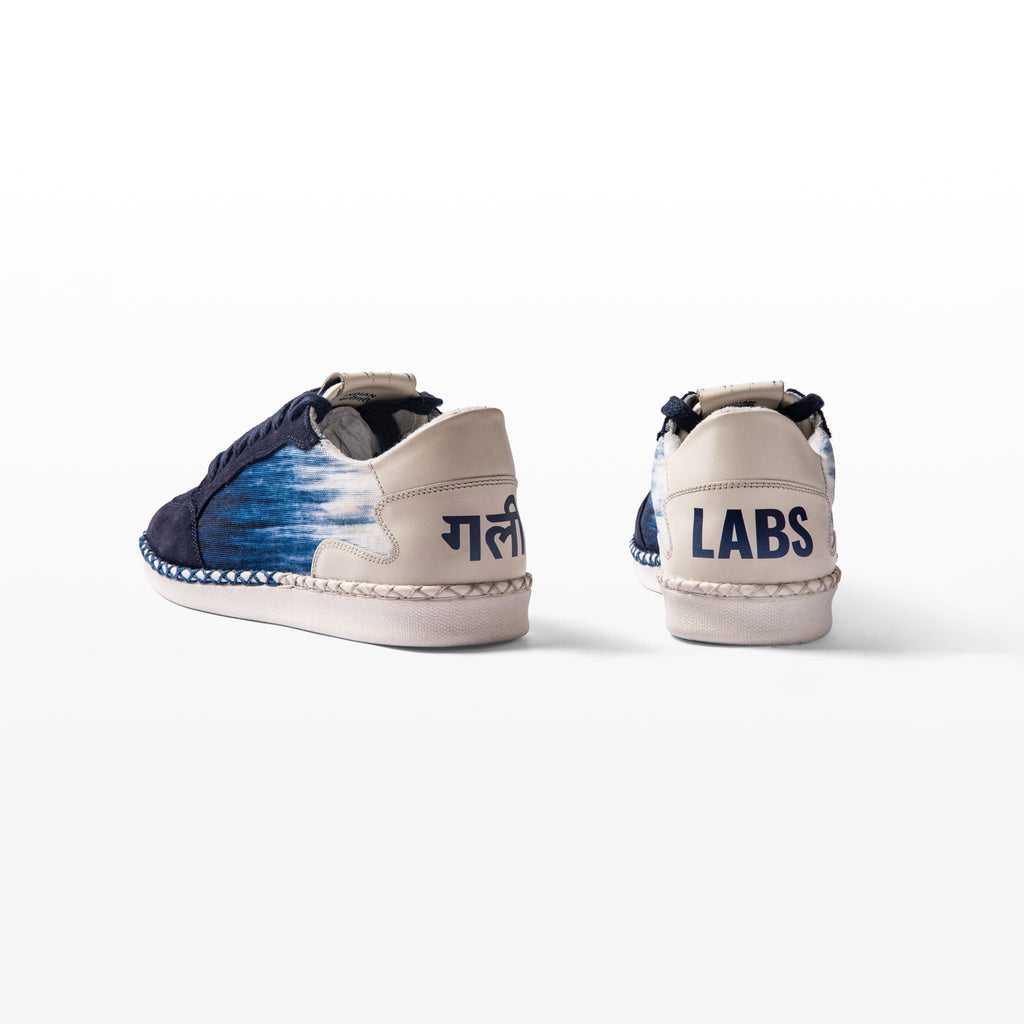 Gully Number 001 Syaahi Blue women's sneakers by Gully Labs, image 5 of 10