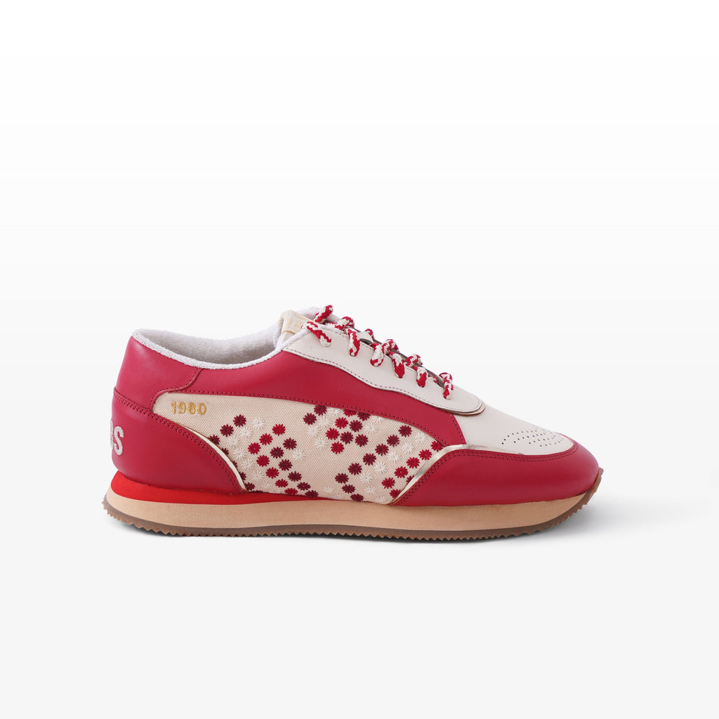 Gully Number 002 1980 Wizard Red sneakers by Gully Labs, image 2 of 11
