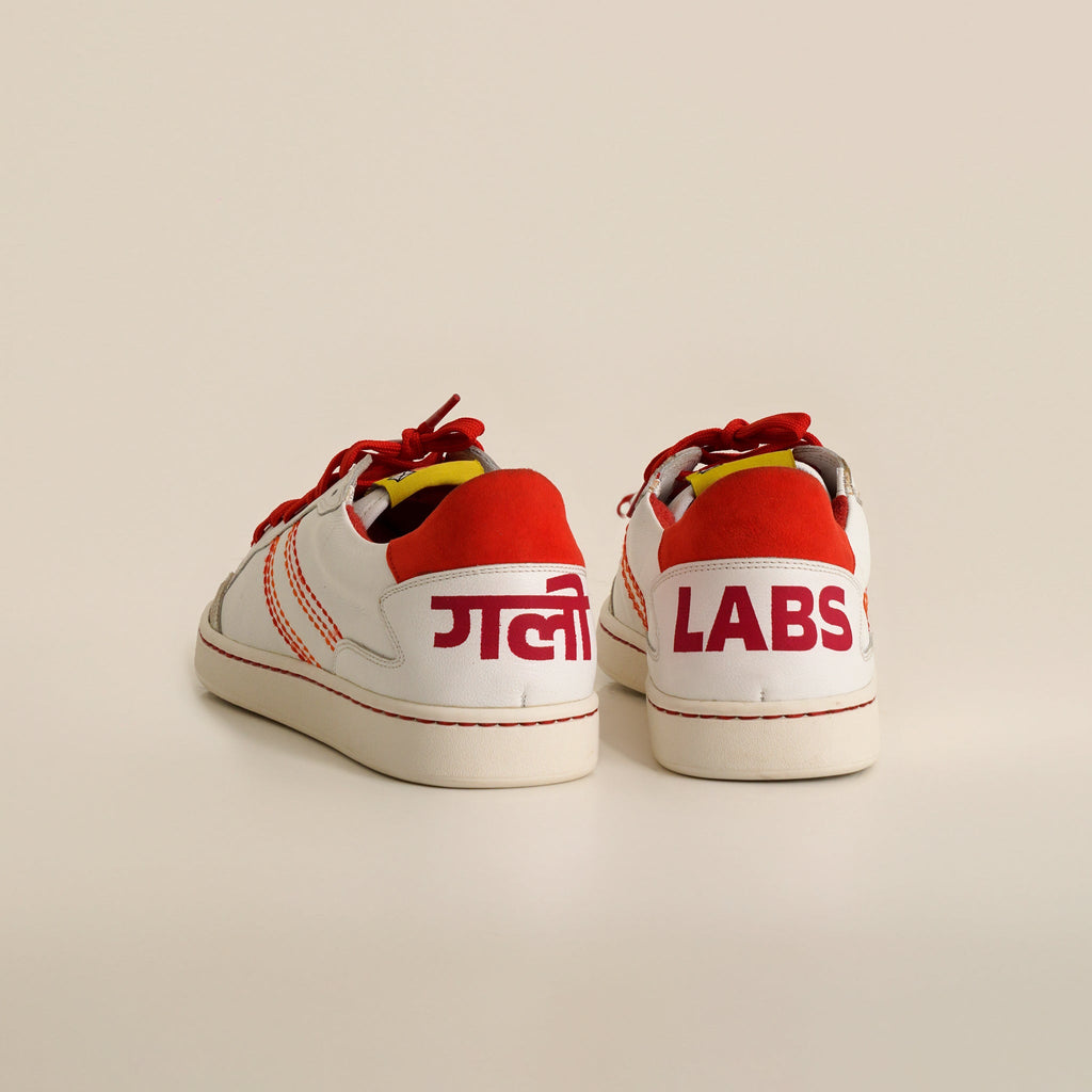 Gully Number 001 Patang Red sneakers by Gully Labs, image 2 of 5