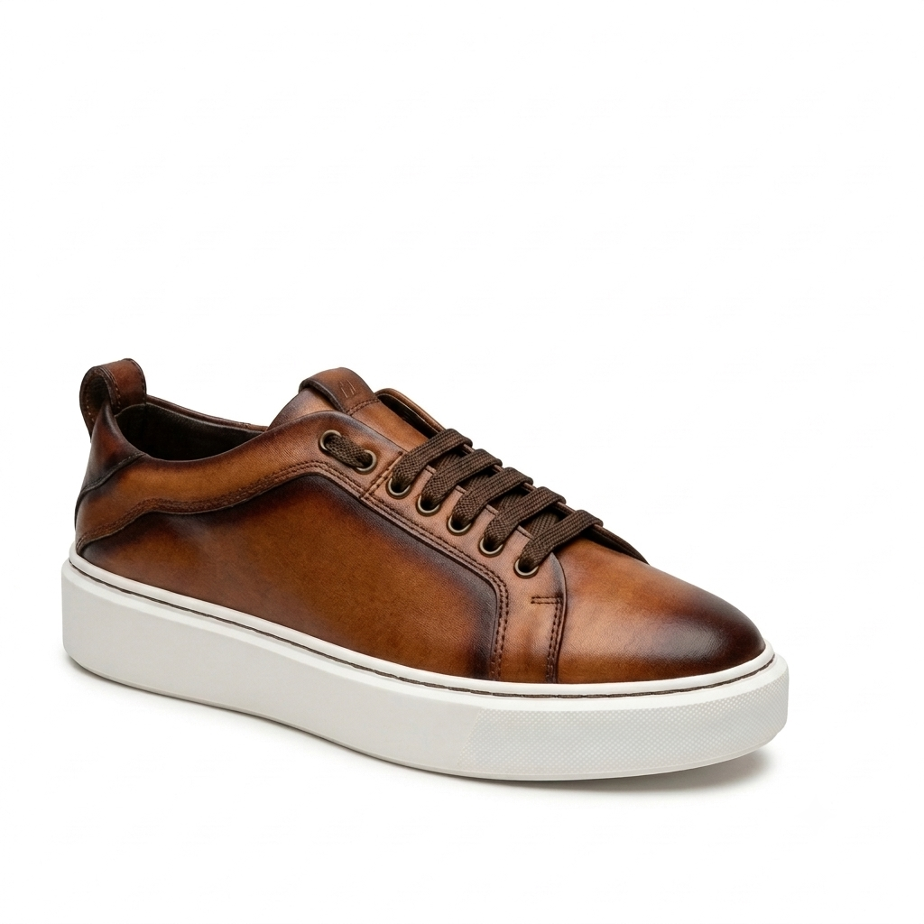 Tobacco Oak sneakers by Unlabel, image 6 of 9