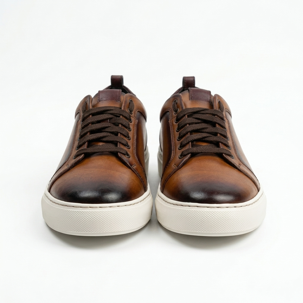 Tobacco Oak sneakers by Unlabel, image 8 of 9