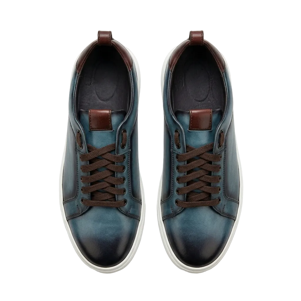 Cobalt Blue sneakers by Unlabel, image 3 of 10