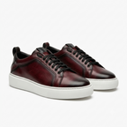 Burgundy Beast sneakers by Unlabel, image 2 of 9