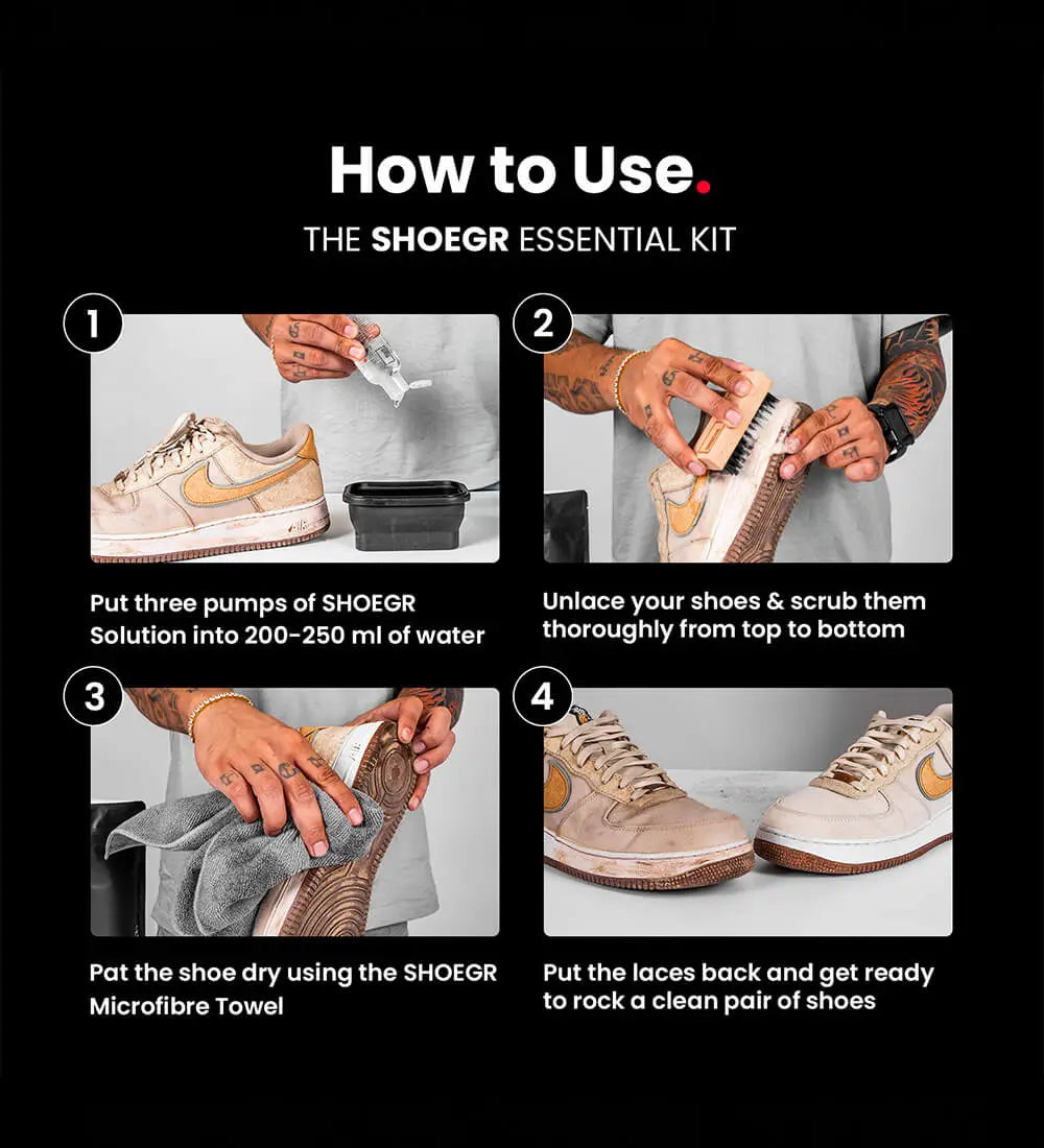 Essential Shoe Cleaning Kit