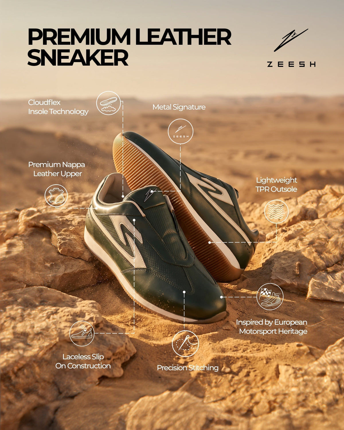 Verde sneakers by ZEESH, image 11 of 11