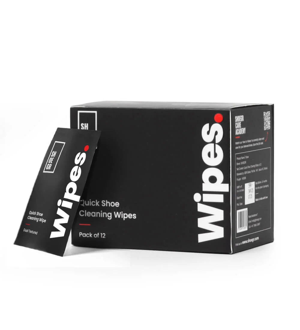 Quick Shoe Cleaning Wipes