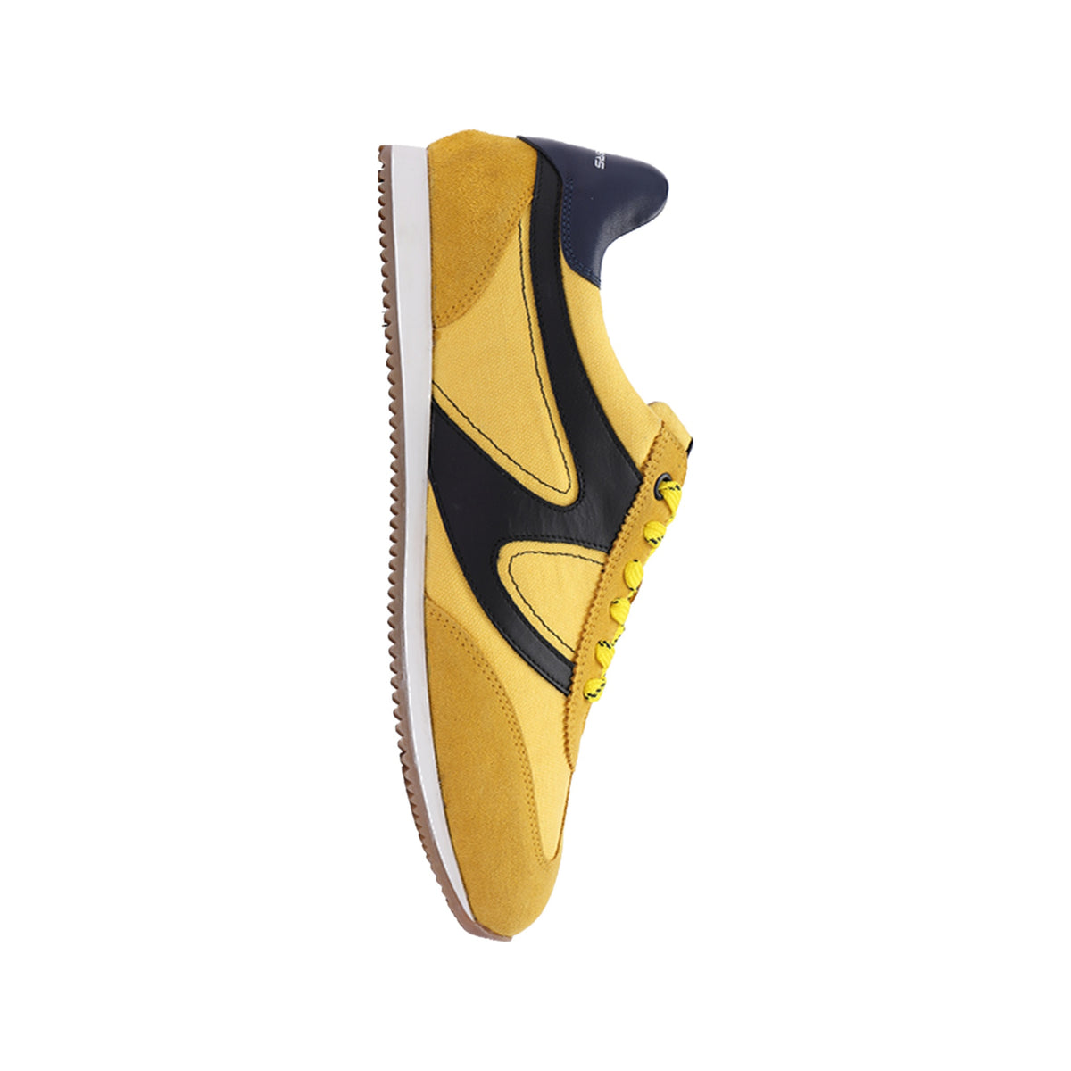 Hoofers Kapas Citrus Yellow sneaker side profile