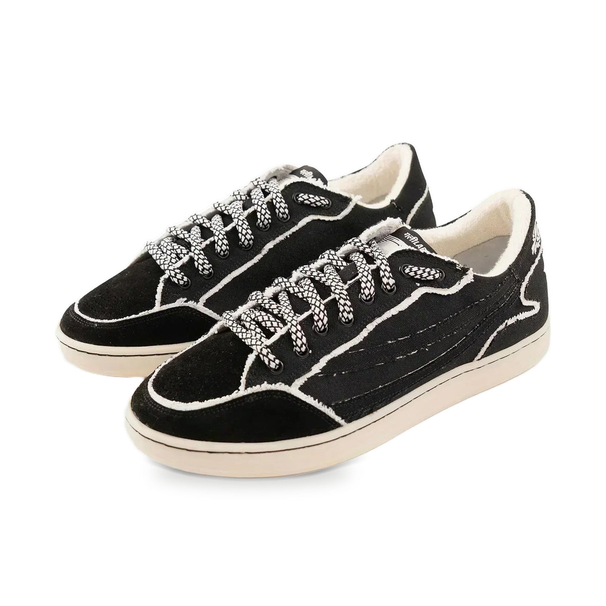 Gully Number 001 Baaz Faris Black sneakers by Gully Labs