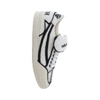 Gully Number 001 x Royal Enfield Hunter 350 Baaz Whitesabi Tokyo women's sneakers by Gully Labs