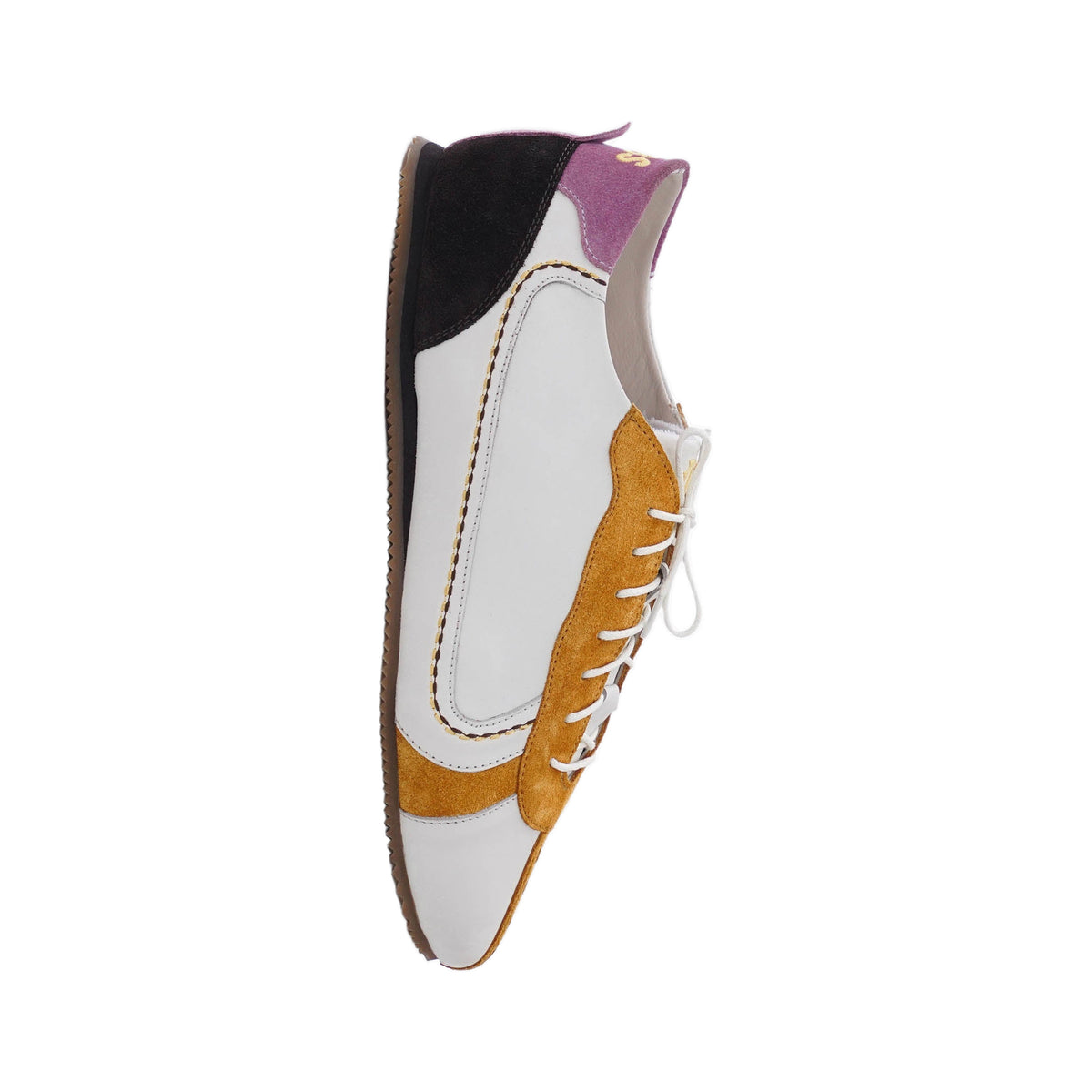 Gully Number 003 Amra Ochre women's sneakers by Gully Labs