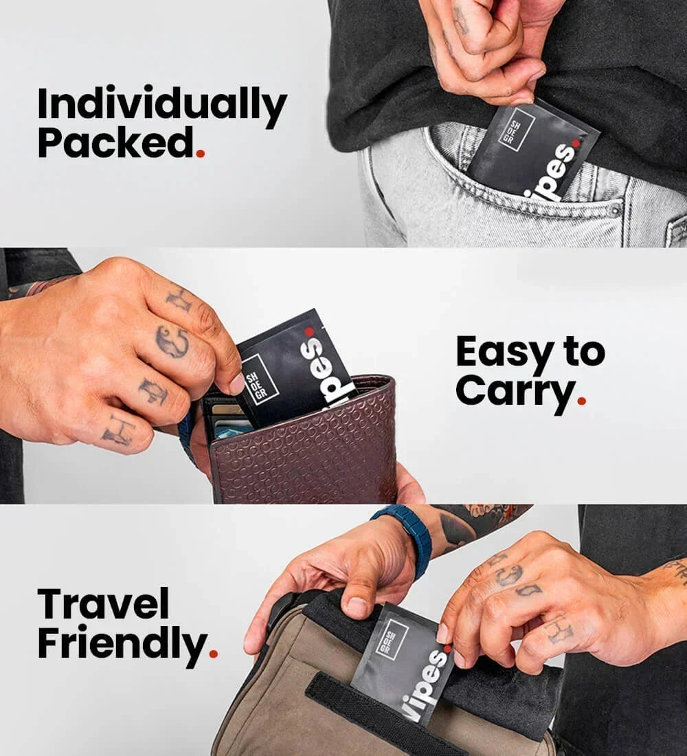 Quick Shoe Cleaning Wipes